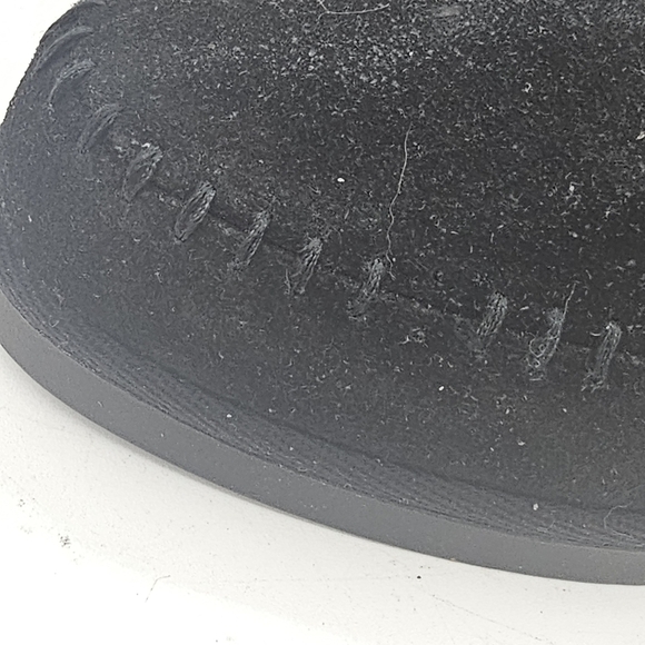 Steve Madden Tommy Suede Shearling Boots Black Size 6 - Picture 5 of 12